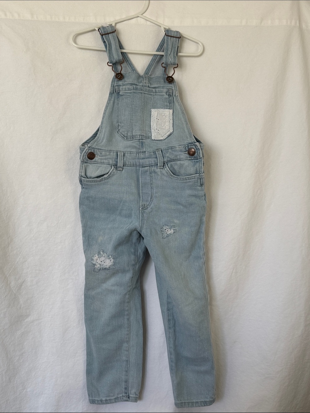 OshKosh B'gosh Light Blue Denim Kids Overalls